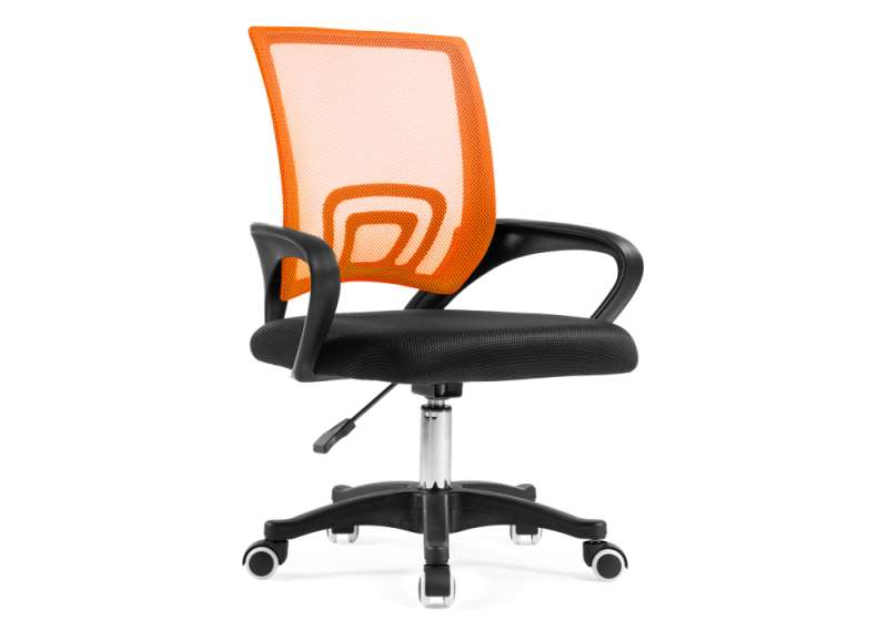 Компьютерное кресло Turin black / orange (60x55x82). 