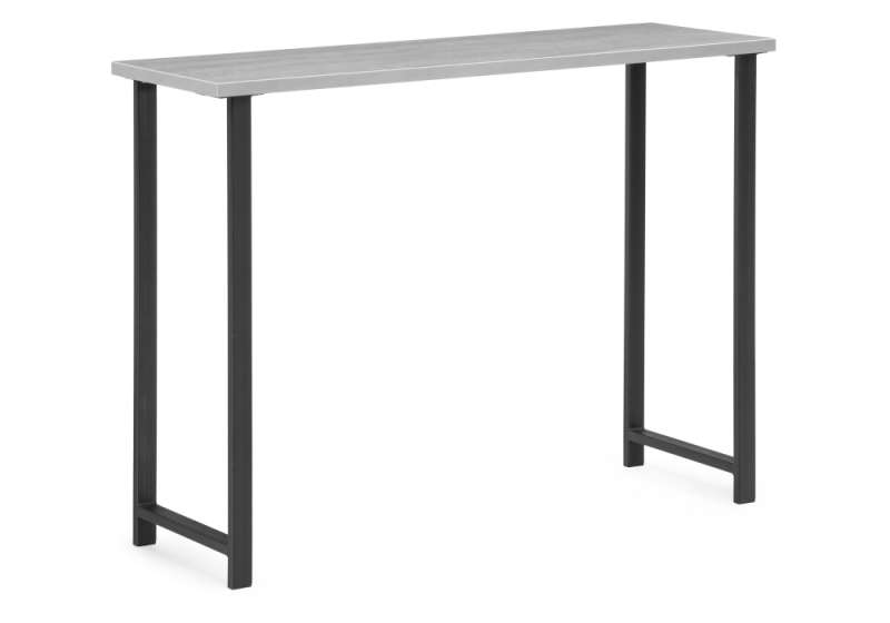 Обеденный стол Дилан Лофт 120х40х90 бетон (40x90). 