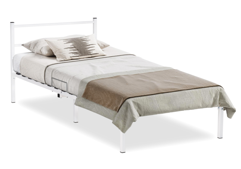 Кровать Фади 80х200 белая (81x201x70). 
