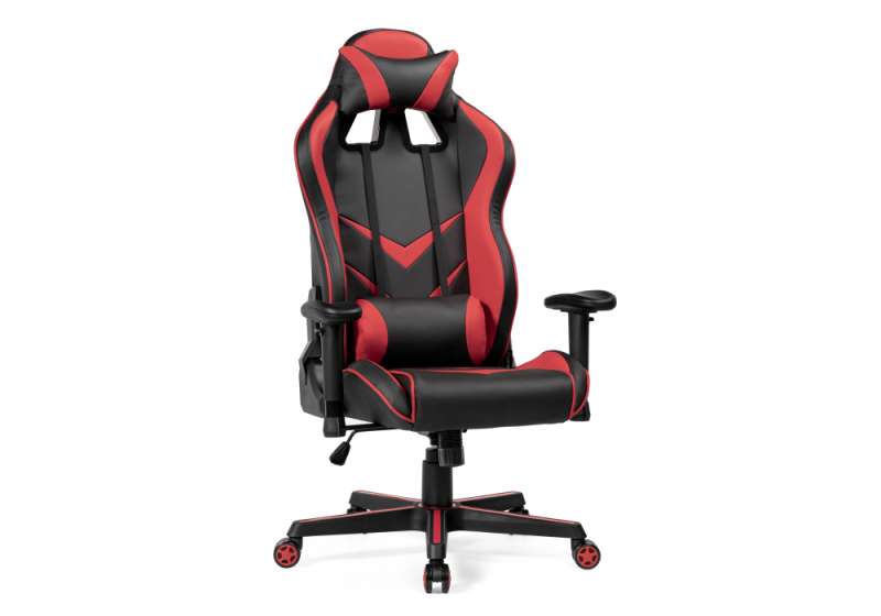 Компьютерное кресло Racer черное / красное (70x57x120). 