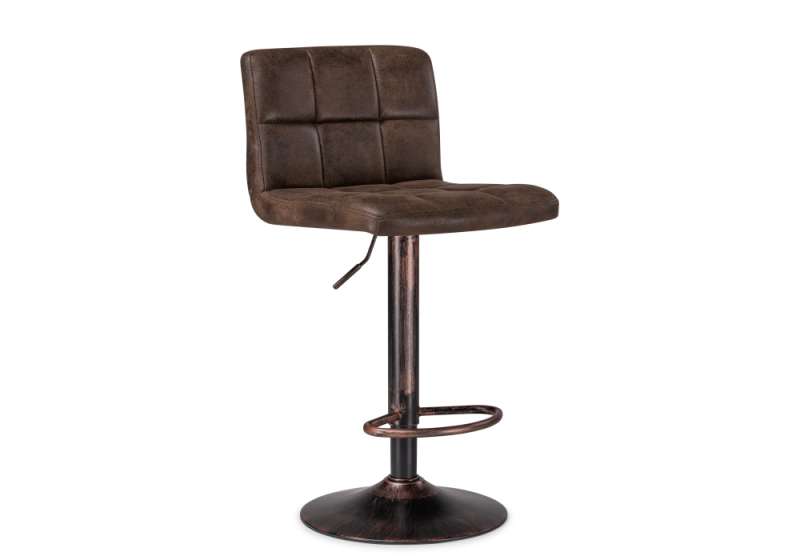 Барный стул Paskal vintage brown (43x47x89). 