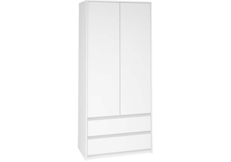 Шкафы Идена ШК06-900 ЛДСП белое / ЛДСП белое (90x50x200). 