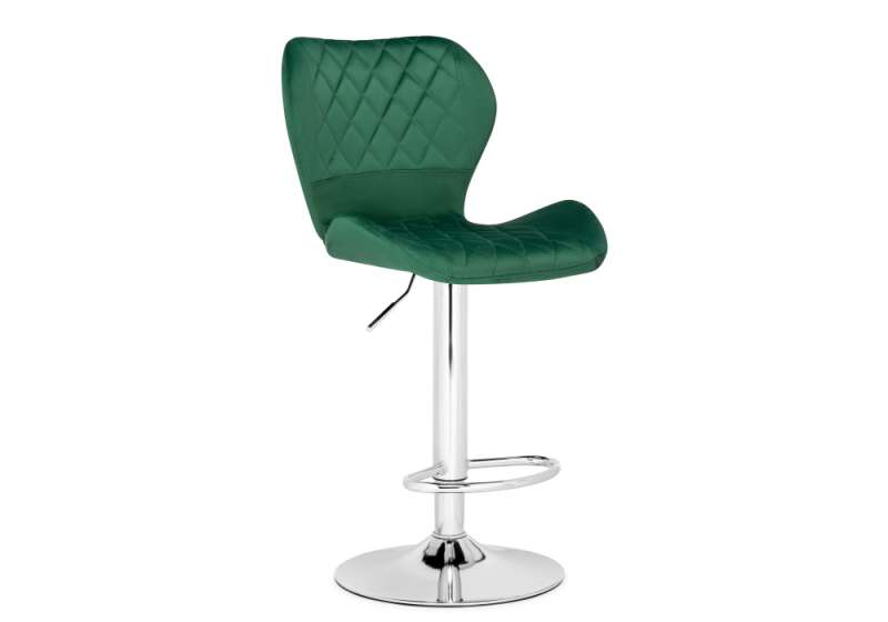 Барный стул Porch green / chrome (46x49x88). 