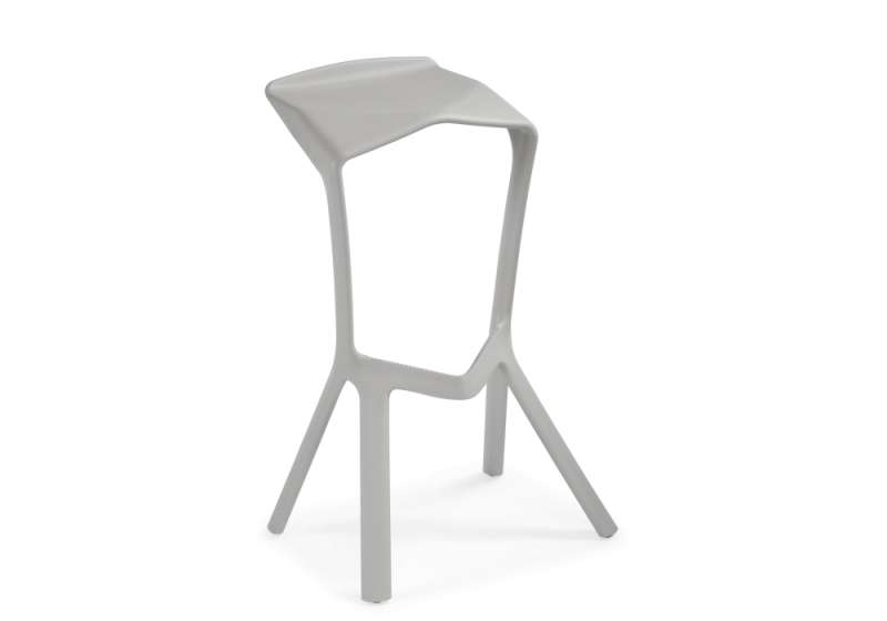 Барный стул Mega grey (50x43x80). 