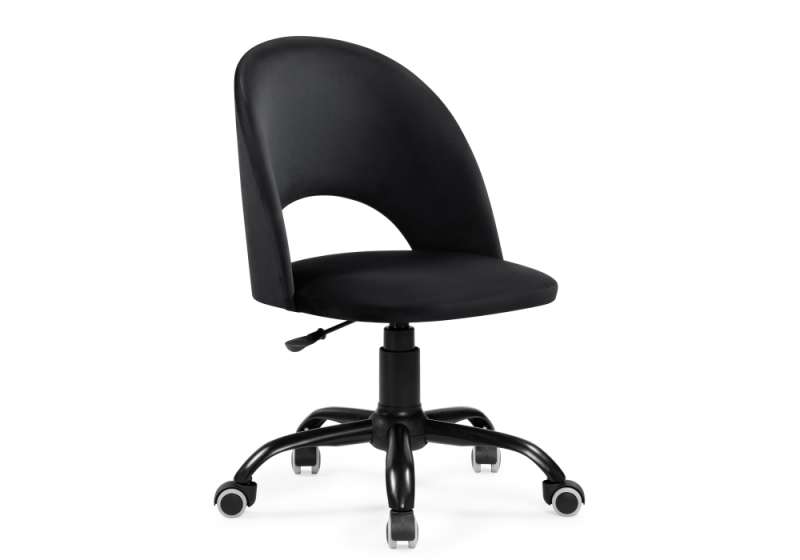 Офисное кресло Компьютерное кресло Ирре черное (56x60x87). 