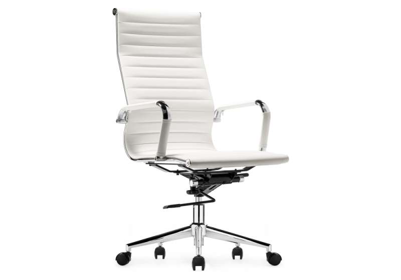 Офисное кресло Reus экокожа white (54x60x108). 