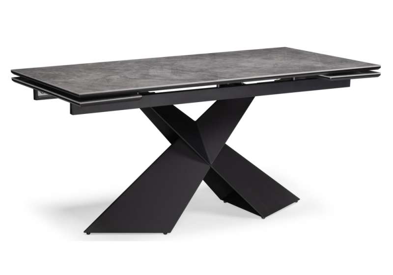 Керамический стол Хасселвуд 160(220)х90х77 baolai / черный (90x77). 