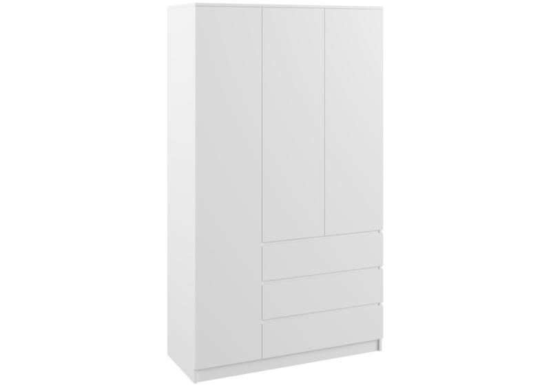 Шкафы Мадера ШМ 1200 лдсп белый (120x50x210). 