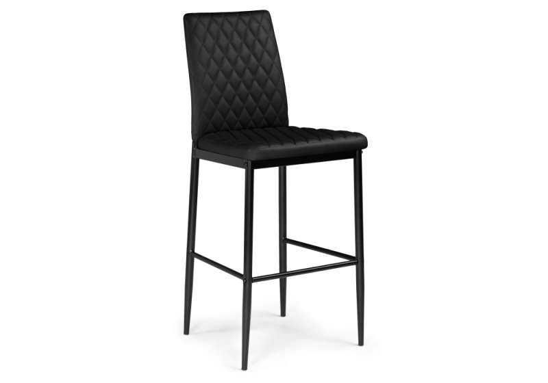 Барный стул Teon black / black (41x50x100). 