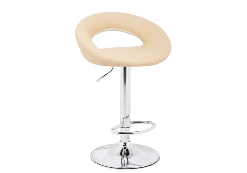 Барный стул Oazis cream / chrome (51x50x77). 